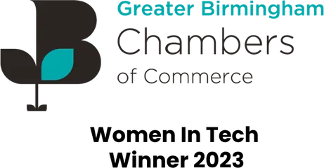 Greater Birmingham Chambers of Commerce — Women in Tech winner 2023